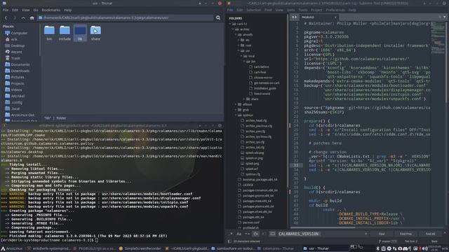ArcoLinux : 3355 CARLI - Building a new Calamares application 3.3.0.xxx based on a commit number смотреть онлайн
