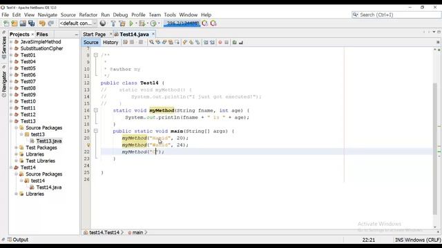 14. Java Methods, Parameters and Arguments, Multiple Parameters, Return Values [Dari] смотреть онлайн