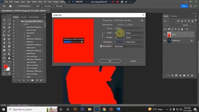 Pro Cartoon Effect Photoshop Action смотреть онлайн