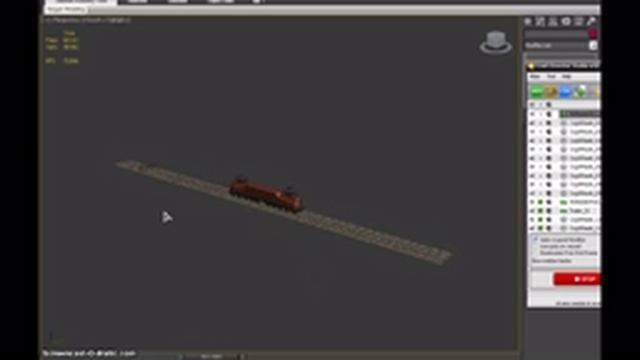 УРОК 3Д МАКС АНИМАЦИЯ ПОЕЗДА!LESSON ANIMATION TRAIN!! 3d Max