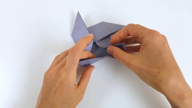 Оригами РЫБКА Как сделать Рыбку из бумаги Простые поделки из бумаги Easy Origami Paper Fish Tutoria