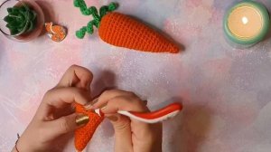 Морковка крючком для начинающих / Развивающие игрушки