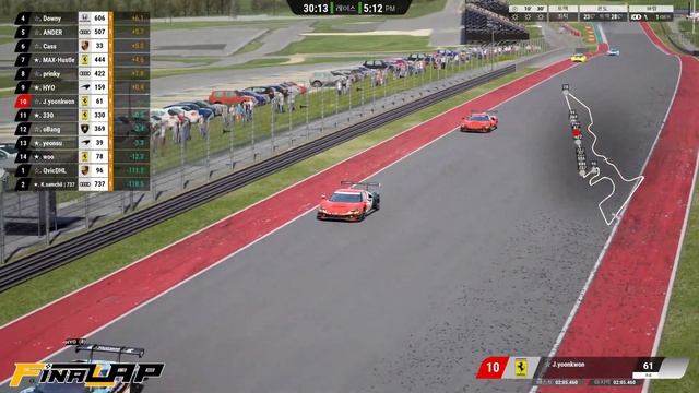 FinalLap ACC Master League S8 R4 COTA смотреть онлайн