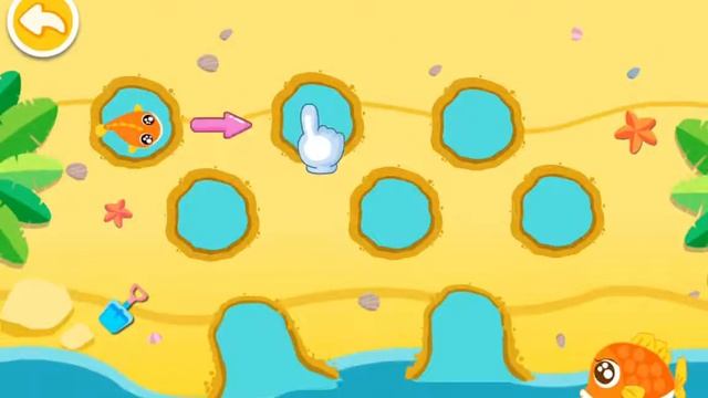 Baby Pandas Treasure Island Search for lost treasures in the sand BabyBus Games For Kids1 смотреть онлайн