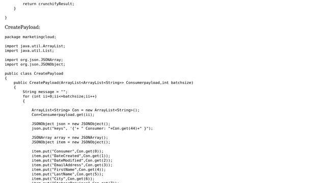 Salesforce: Java Json formating not wokring ok смотреть онлайн
