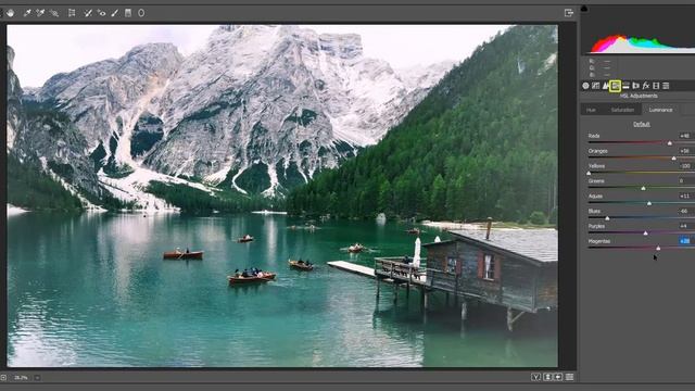 How to use Adobe Camera Raw Filter HSL Adjustments Tab in Photoshop CC | Camera Raw Series 04 смотреть онлайн