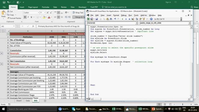 Learn Excel- Video 203 - VBA - Paste Excel range on specific slide in Powerpoint Part-6 смотреть онлайн