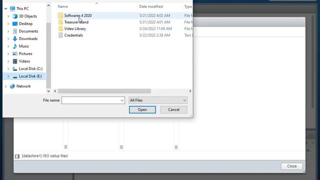Upload ISO image file to VMware ESXI 6.7 Datastore смотреть онлайн