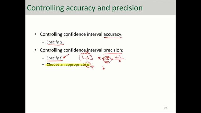 Hypothesis Testing - Confidence Interval Half Width and Choosing a Sample Size смотреть онлайн