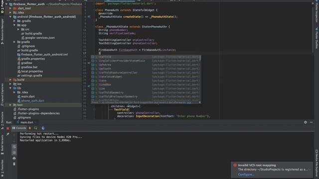 The only tutorial you need for firebase phone authentication on flutter смотреть онлайн