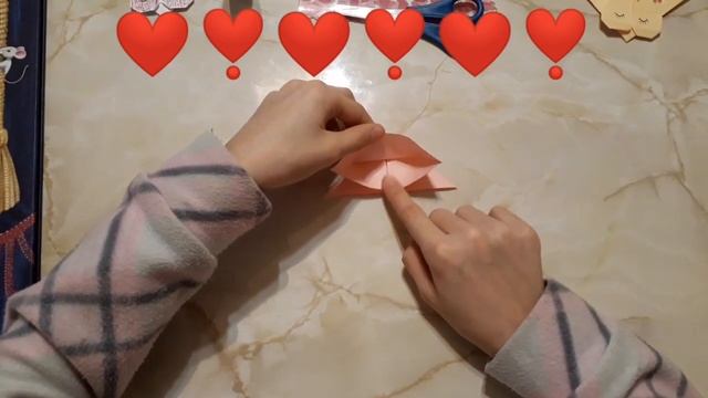 Оригами-ЗАКЛАДКА СЕРДЕЧКО ко дню святого Валентина!!! ??? Милая закладка для книги! ? Origami HEART смотреть онлайн
