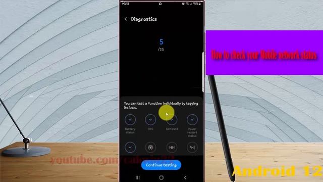 Samsung Galaxy S22 Ultra : How to check your Mobile network status смотреть онлайн