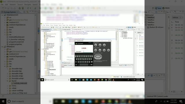 membuat scroll layout pada aplikasi Eclipse смотреть онлайн
