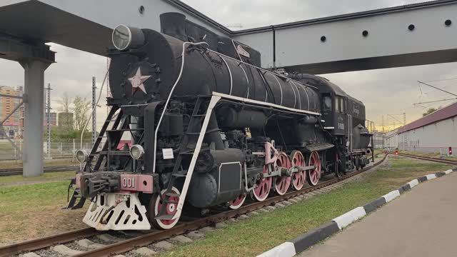 Паровоз на станции Подмосковная смотреть онлайн
