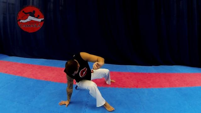 урок капоэйра, как делать жингу, уход эшкива и удар кишада! смотреть онлайн