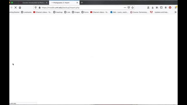 Importing Content from One Moodle Course to Another смотреть онлайн