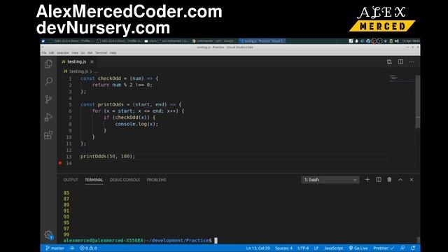 AM Coder - Javascript Function Review - Breaking Problems into Multiple Functions, Default, Closure смотреть онлайн