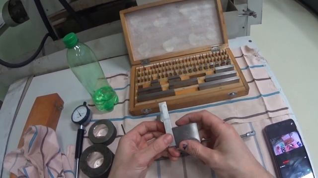 Как правильно настроить нутромер на размер,контроль по установочному кольцу/по струбцине смотреть онлайн