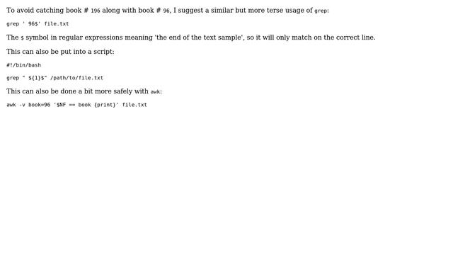 Unix & Linux: For a given input search the .txt file and if the search found print the whole line смотреть онлайн