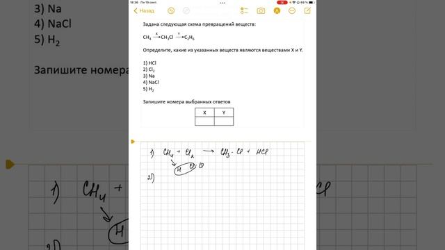 Разбор домашней работы по Алканам с курса смотреть онлайн