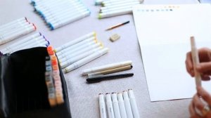 Скетчинг для начинающих. Как выбрать бумагу и маркеры для рисования скетчей.