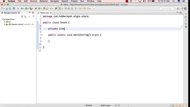 How to implement a Stack using a Linked List in Java ? | Stack Data Structure смотреть онлайн