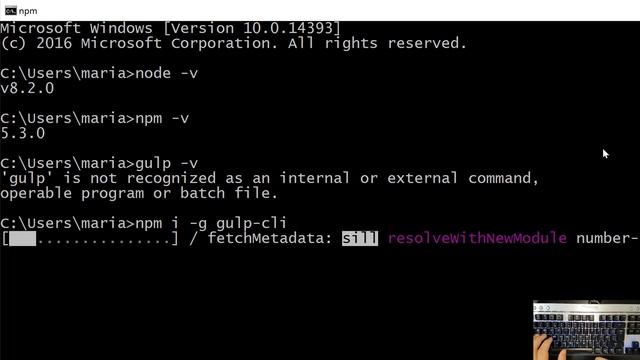 install nodejs, gulp v4, git and github смотреть онлайн