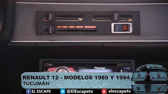 Renault 12, modelos 1989 y 1994 - Tucumán смотреть онлайн