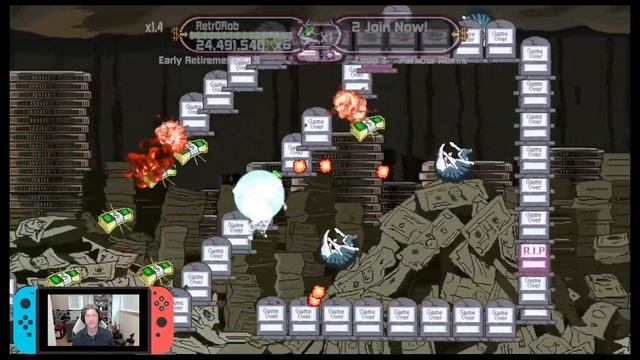 ☕ Coffee and a Game: Game Type DX is Wacky Shoot 'Em Up Action! ☕ смотреть онлайн