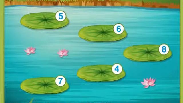 Онлайн игра для детей. Лягушка-попрыгушка. смотреть онлайн