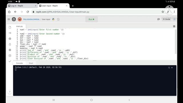 How to make a User Input programme in Python смотреть онлайн