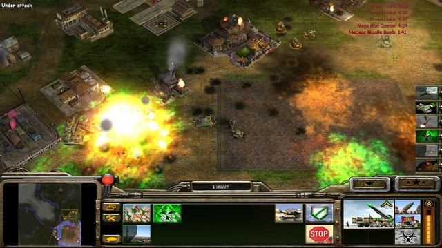 C&C Shockwave Chaos - Salvage General vs Armor Generals vs Tank Generals смотреть онлайн