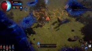 Path of Exile : Ведьма 62+ Цепь молний и Големы