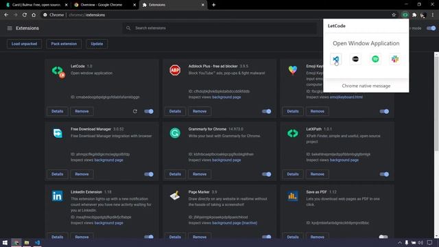 Chrome Native Messaging | LetCode