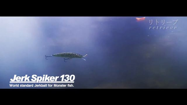 Новинка из Япония - воблер Adusta Jerk Spiker 130 смотреть онлайн