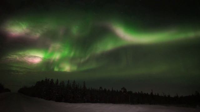 Северное сияние 20.02.2021, Мурманская область/ Aurora Borealis Feb 20, 2021, Murmansk region. смотреть онлайн