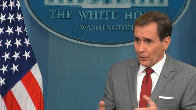 White House Press Secretary Karine Jean-Pierre and NSC Coordinator John Kirby hold briefing смотреть онлайн