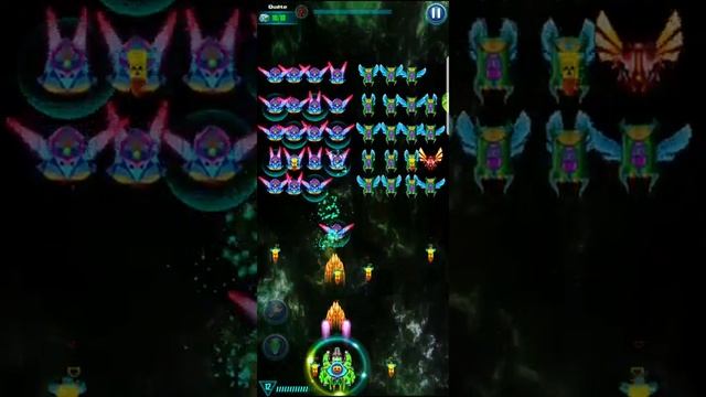 [New Booster] Level 105 Galaxy Attack: Alien Shooter | Best Relax Game Mobile | Arcade Space Shoot смотреть онлайн