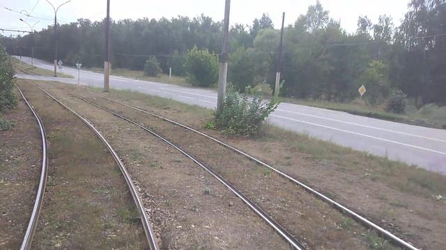 Поездка по участку Доменная печь 6 - Улица Воронежская(г.Липецк) смотреть онлайн