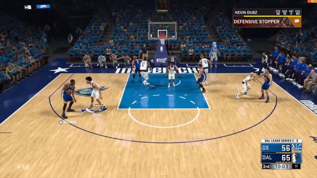 NBA 2K18 MYCAREER - Conference Semifinals Game 3: DAL Mavericks VS GS Warriors | FULL GAME смотреть онлайн