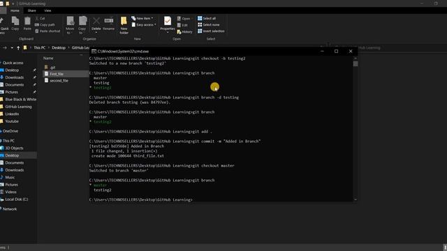 How to Create Git/GitHub Branch | How to Merge Git Branches | How to Merge Solve Conflicts смотреть онлайн