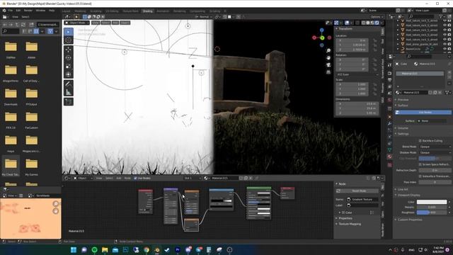 How to Create and Animate Ground Fog in Blender 2.93 in 90sec - Quickie Tuts #05 смотреть онлайн