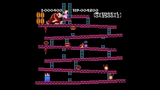 Game Over: Donkey Kong (NES) смотреть онлайн