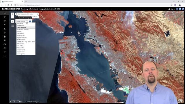 Landsat Explorer web app introduction смотреть онлайн