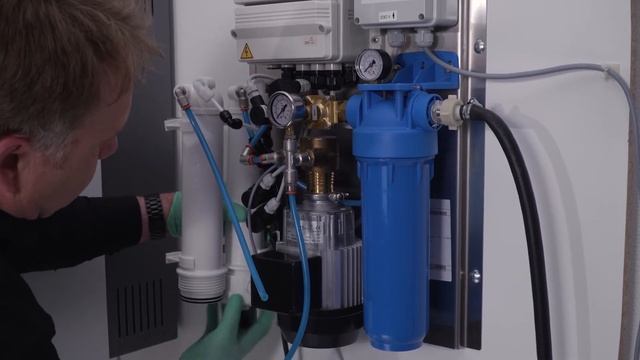 HygroMatik Reverse Osmosis System WL ROC - membrane replacement смотреть онлайн