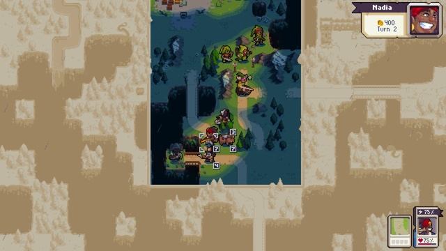 WARGROOVE 2 - Le jeu de stratégie se met au rogue | Démo смотреть онлайн