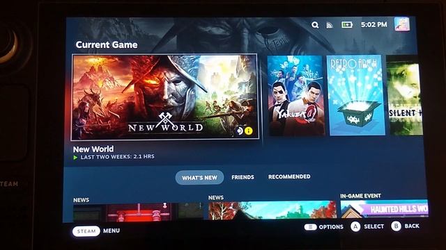 NEW WORLD PLAYABLE On The Steam Deck?! смотреть онлайн