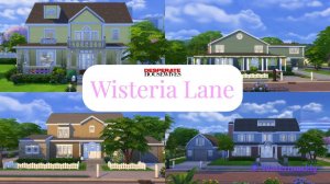 ВИСТЕРИЯ ЛЕЙН | Отчаянные домохозяйки | The Sims 4 (No CC Build)