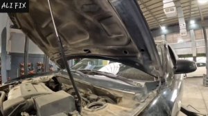 замена переднего амортизатора ... Hyundai Sonata 2006-2010 #подвеска #ходовая