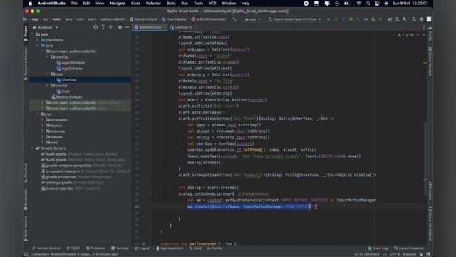 3 Crud Sqlite Kotlin Part 2 смотреть онлайн